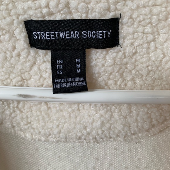STREETWEAR SOCIETY Cream Jacket - Picture 5 of 5